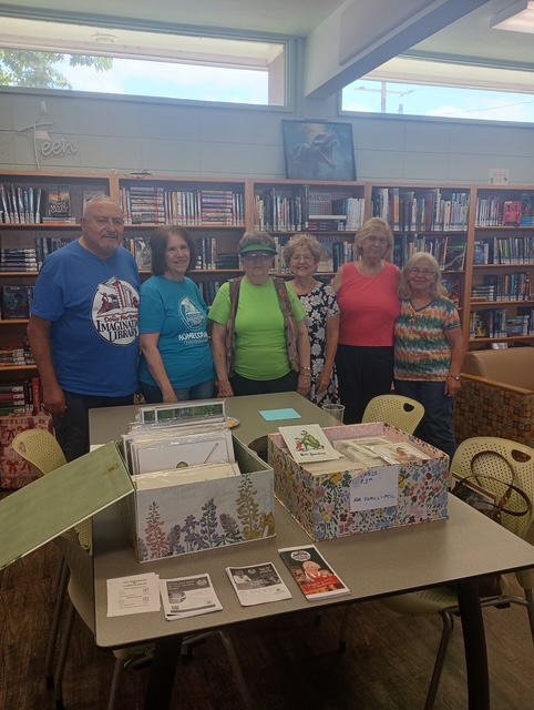 MCIL’s Pet Raffle Reception with Artist Carole Jones